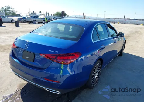 2024 Mercedes-Benz C 300 из США, поврежденный, VIN W1KAF4HB8RR188054